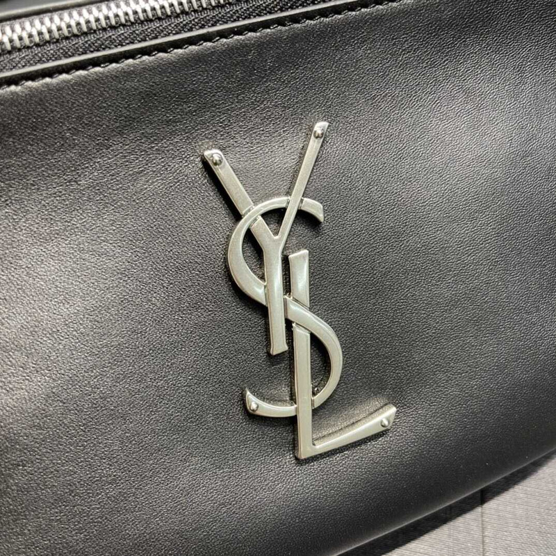 Saint Laurent Classic Lambskin Leather Crossbody Bag