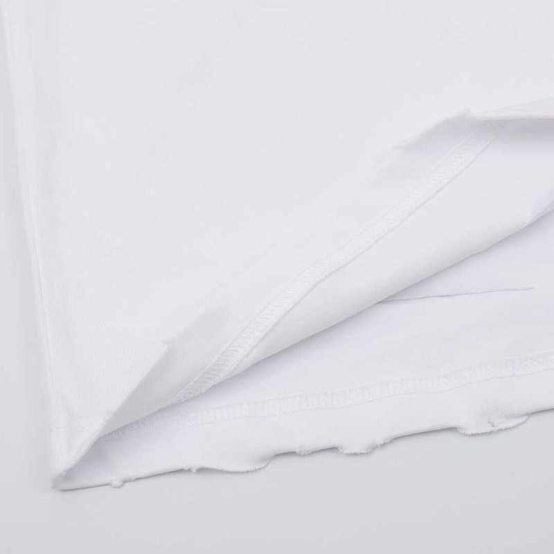 Ba*len*cia*ga caps t-shirt boxy fit in white