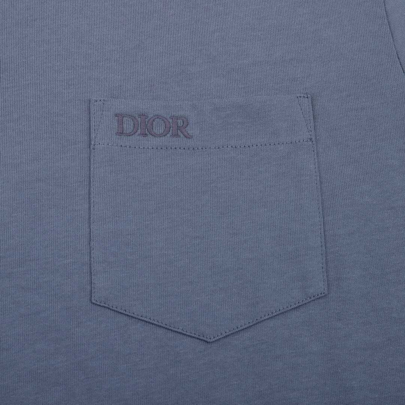 D*or cotton t-shirt dark blue