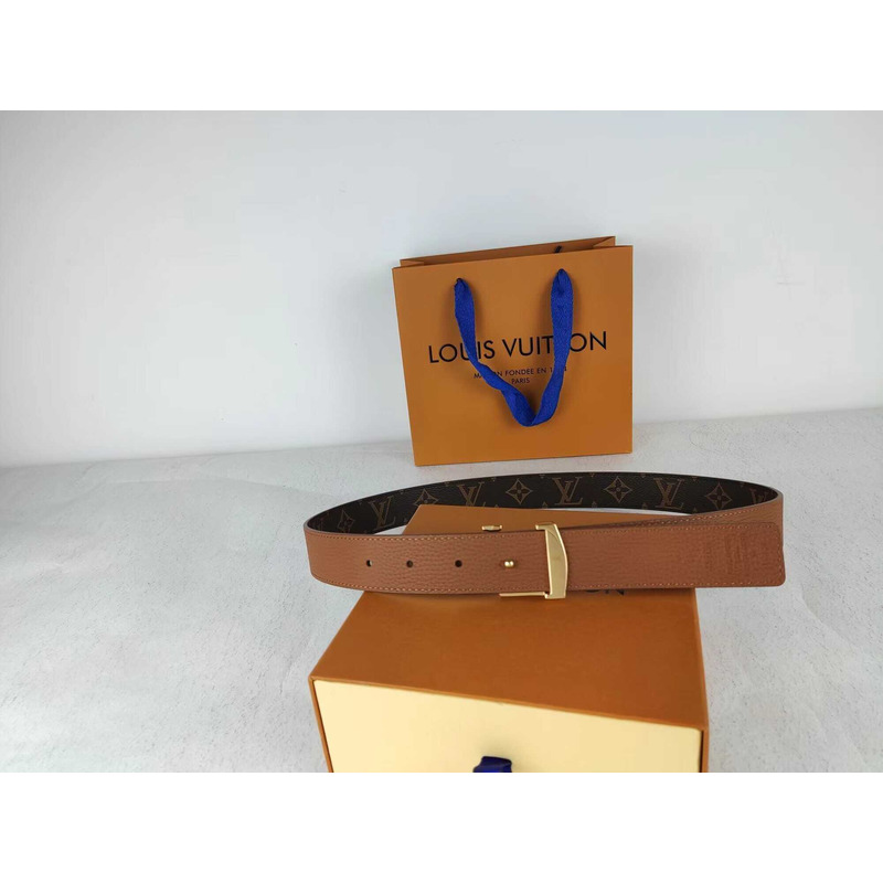 l**is V*t*n monogram belt brown