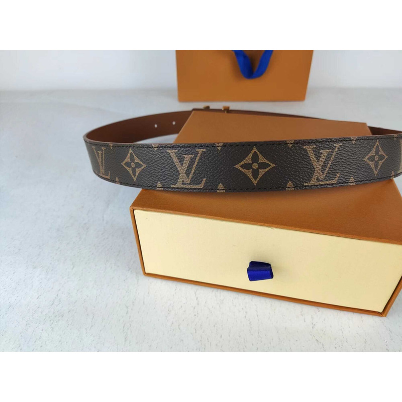 l**is V*t*n monogram belt brown