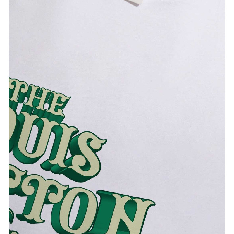 l**is V*t*n logo printed t-shirt white