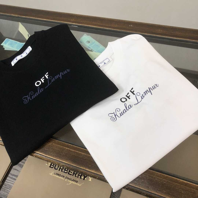 Off White Logo T-Shirt Black