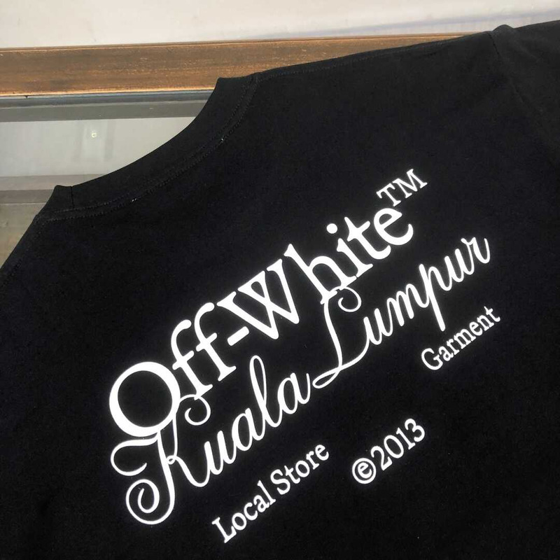 Off White Logo T-Shirt Black