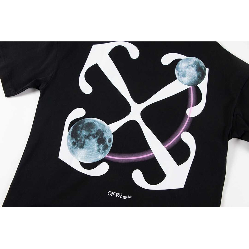 Off White White Arrow T-Shirt Black