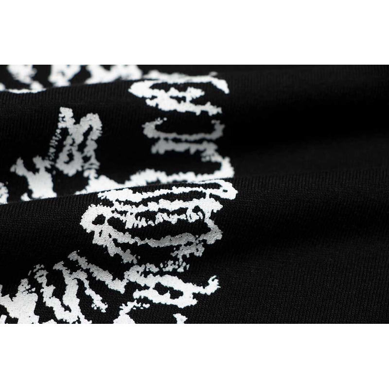 Logo-Embroidered Cotton-Jersey T-Shirt Black