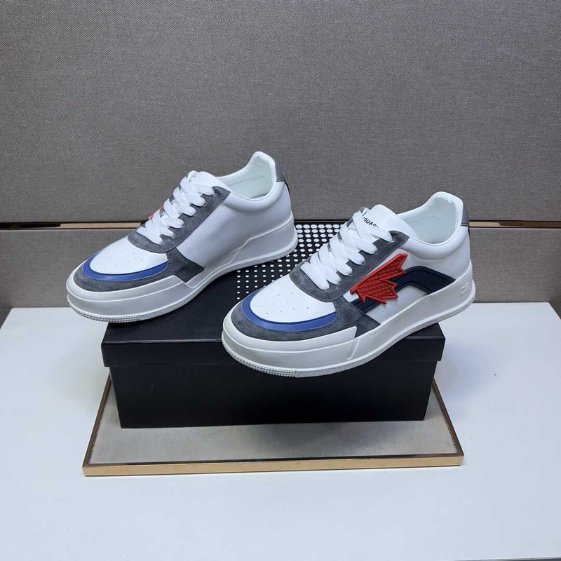 Dsquared2 Canadian Low-top Sneakers In White