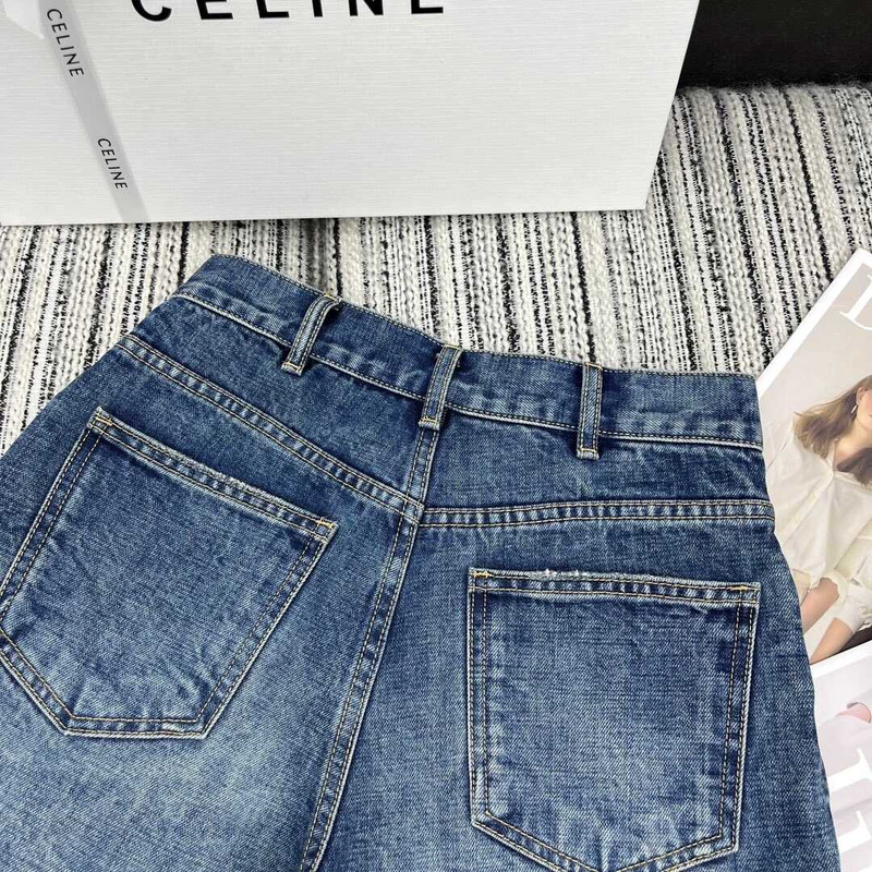 Ce**e mini short denim blue