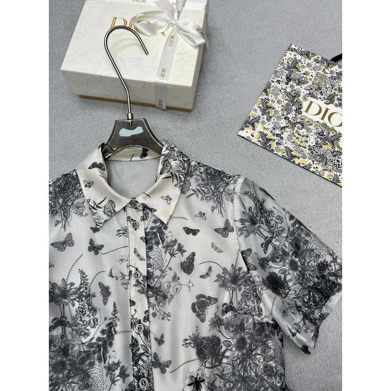 D*or mid-length shirt dress