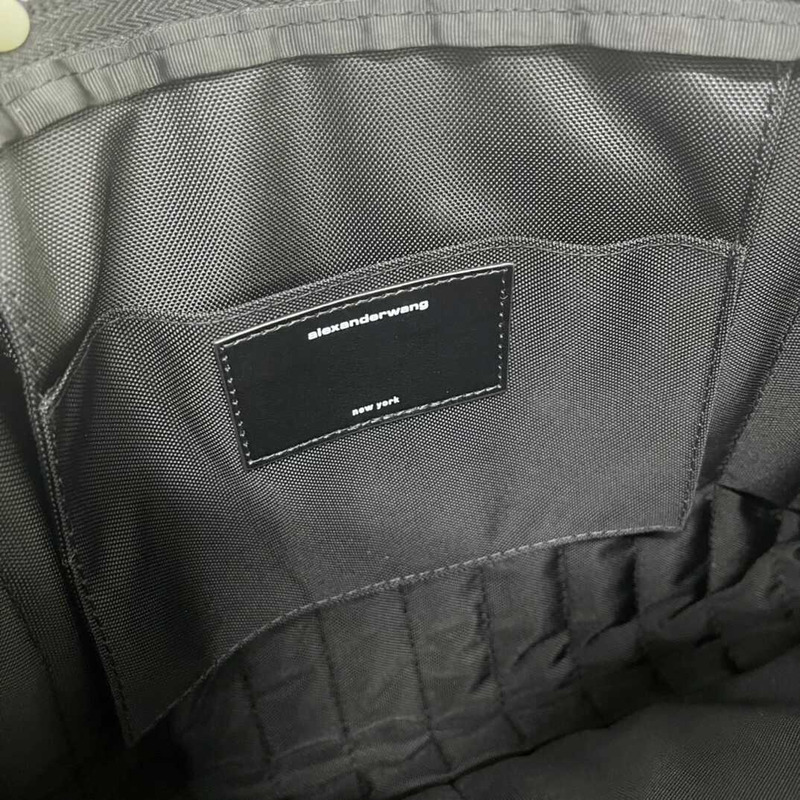 Alexander Wang Elite Shoulder Bag In Black Nylon