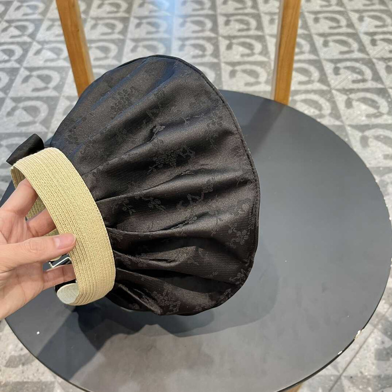 D*or sun visor hats in black