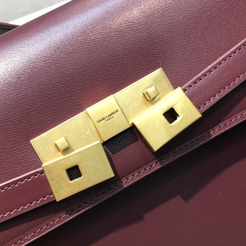Saint Laurent Manhattan Shoulder Bag Leather