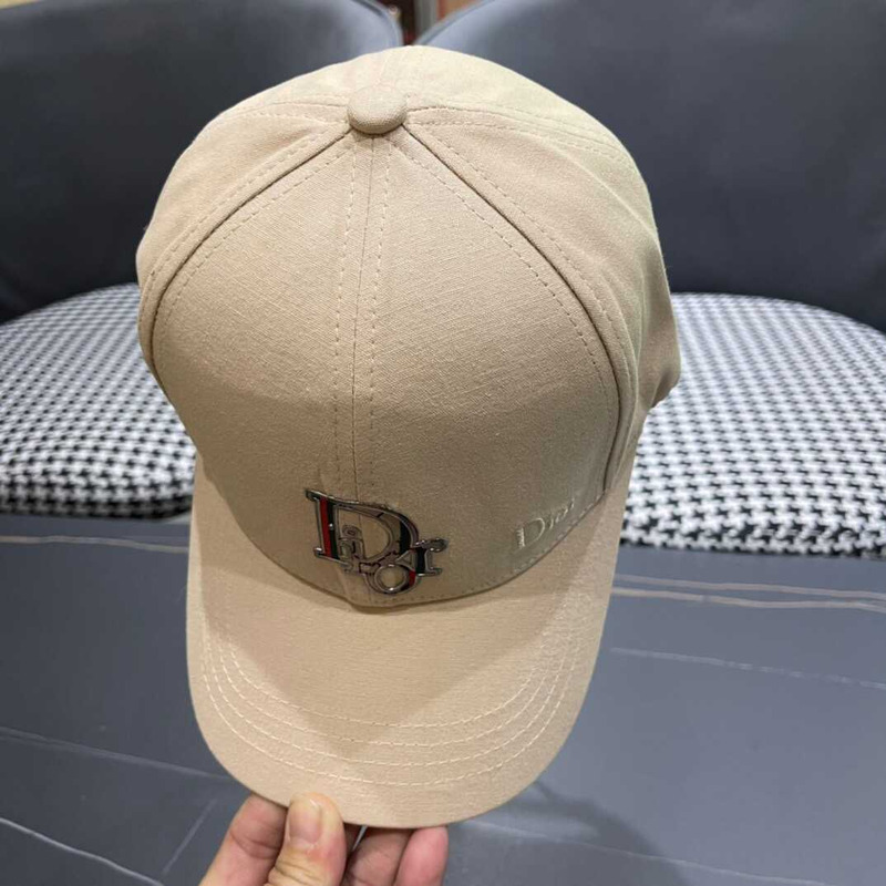 D*or logo oblique print cap