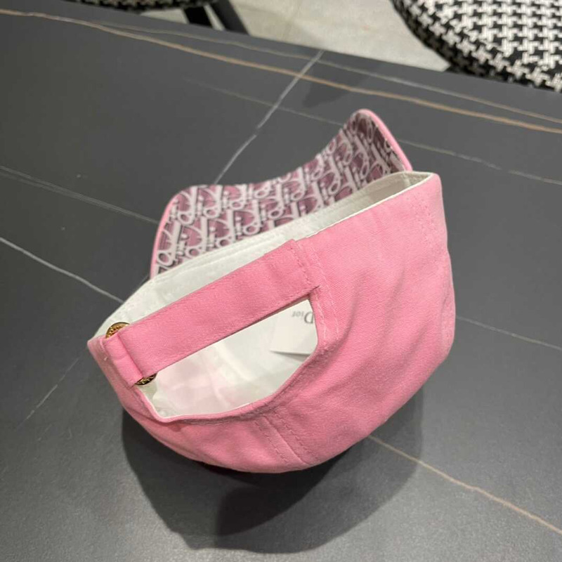 D*or logo oblique print cap