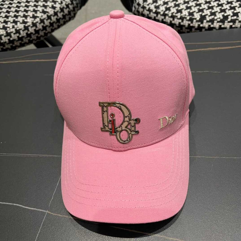 D*or logo oblique print cap