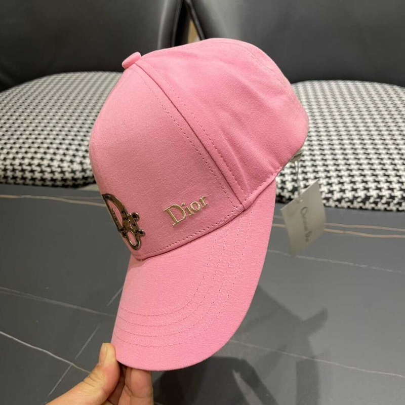 D*or logo oblique print cap