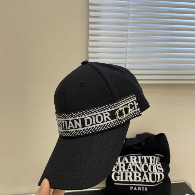 D*or logo baseball cap black