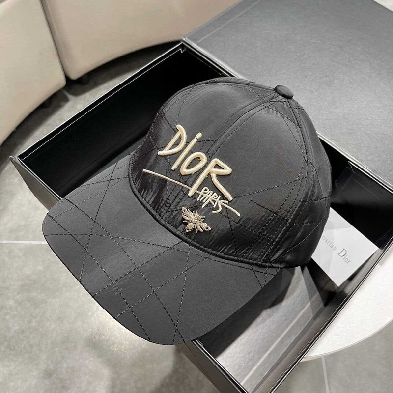 D*or logo baseball cap black