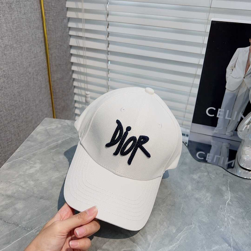 D*or logo baseball cap white