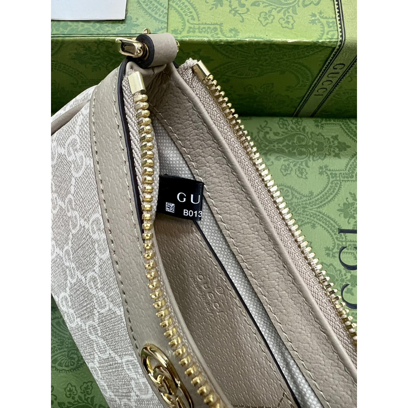 G*u*i ophidia small gg shoulder bag beige