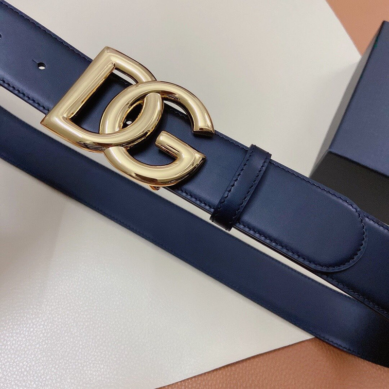 Dolce & Gabbana  Belt Gold Black