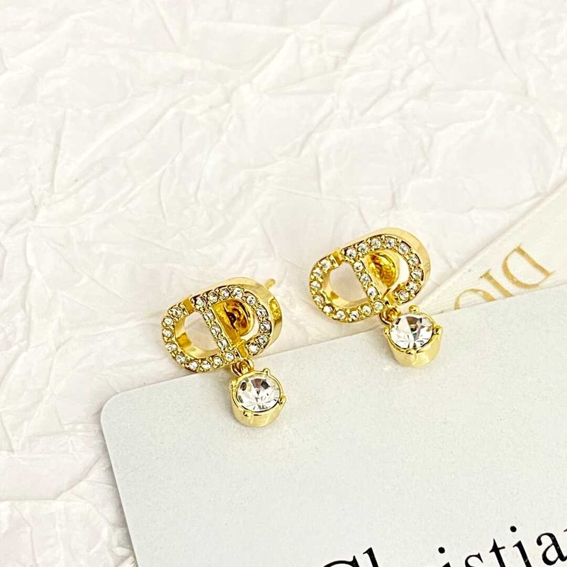 D*or petit cd stud earrings
