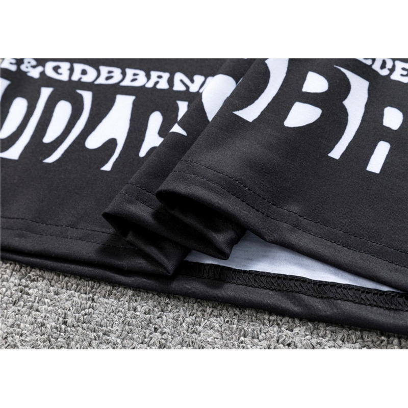 Dolce & Gabbana logo-print cotton T-shirt Black