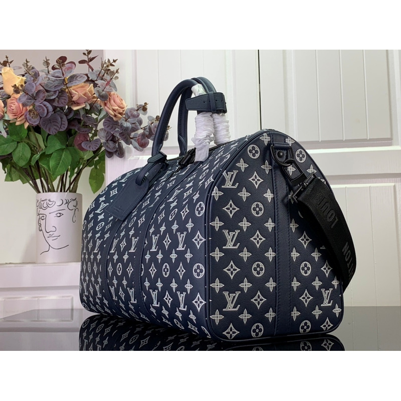 l**is V*t*n keepall bandoulière 50 navy blue