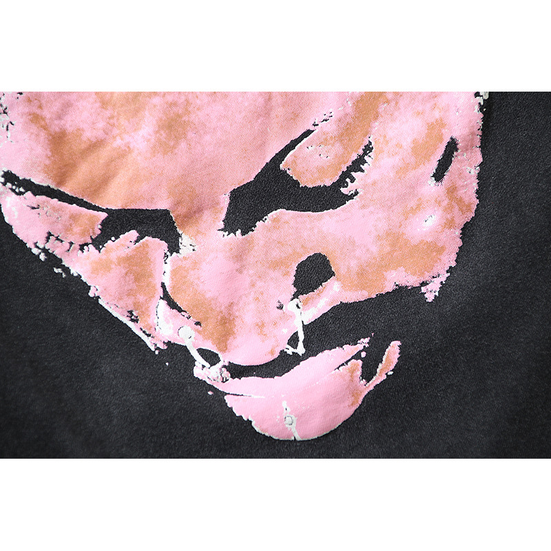 H*lst*r cotton t-shirt black