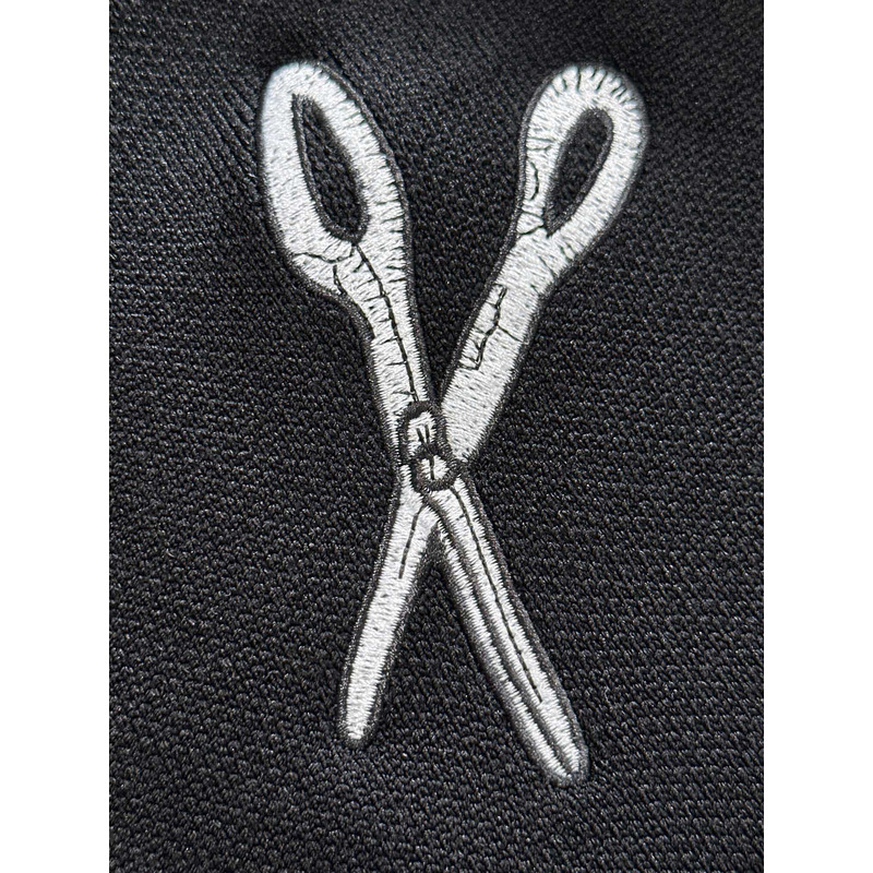 l**is V*t*n tools embroidery shorts black