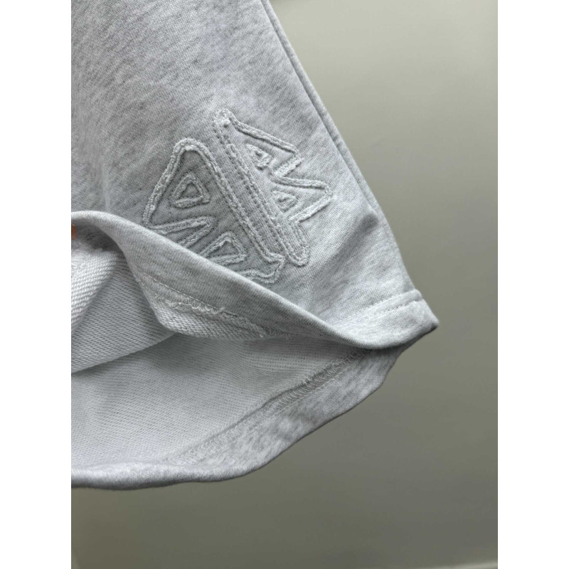 Ba*len*cia*ga logo shorts in gray