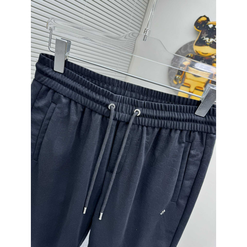 D*or drawstring design shorts in black