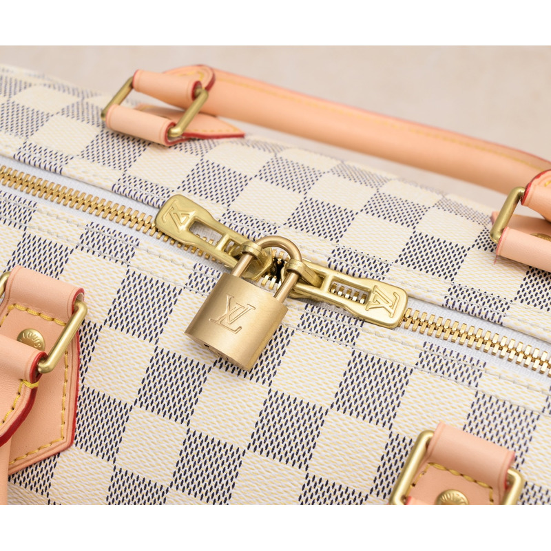 l**is V*t*n speedy 35 damier azur
