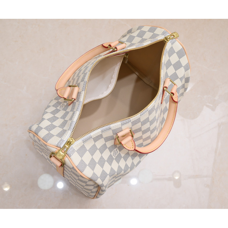 l**is V*t*n speedy 35 damier azur