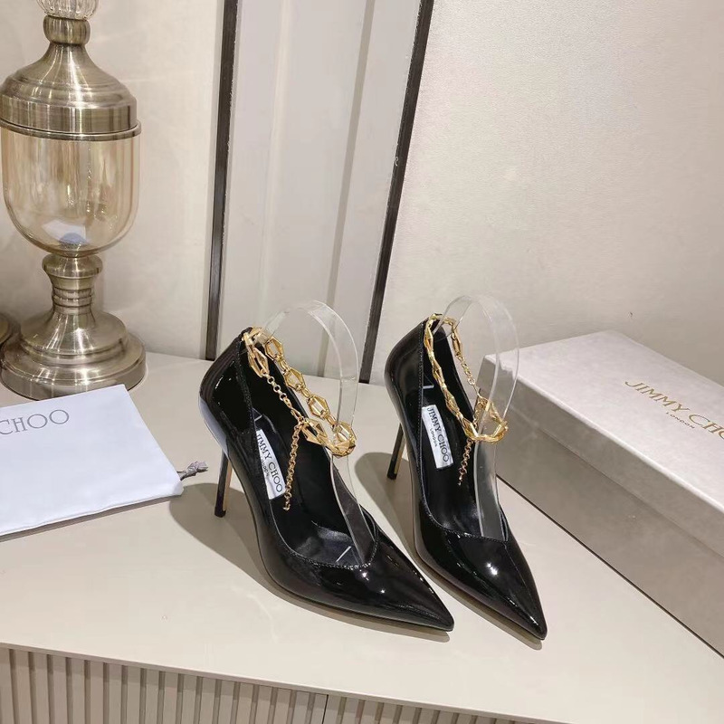 jimmy choo Di*m*nd talura 100mm pumps black