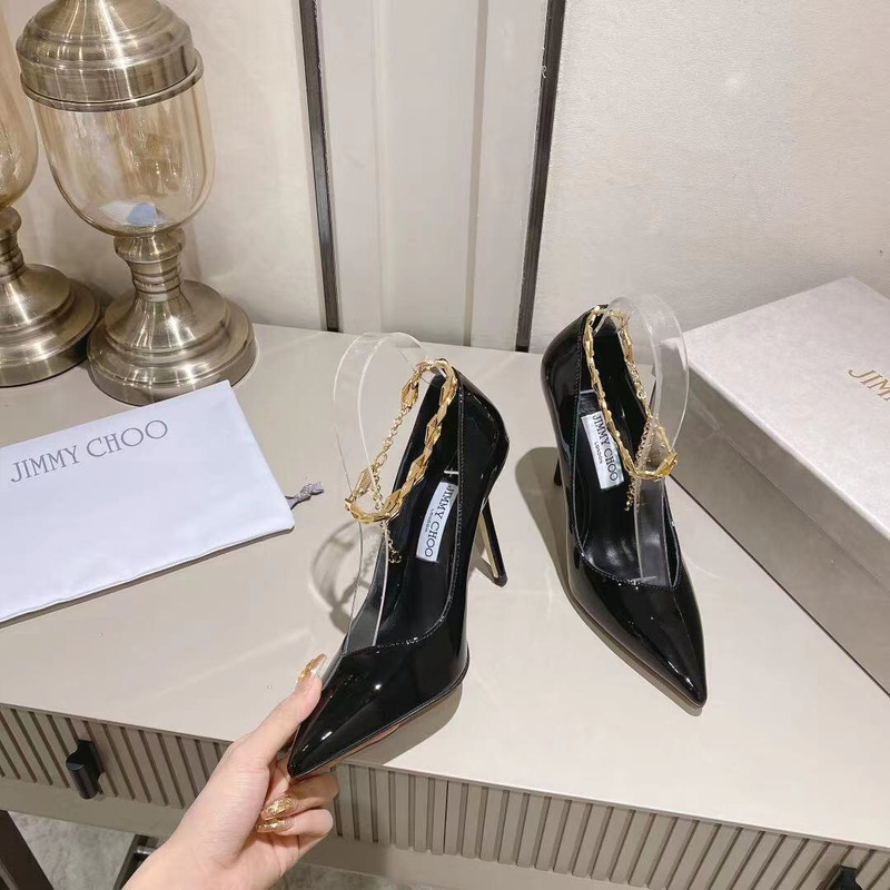 jimmy choo Di*m*nd talura 100mm pumps black