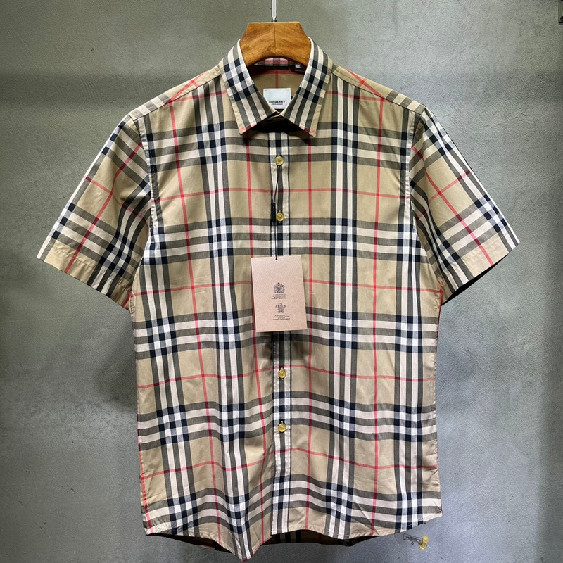 B**rry check cotton shirt