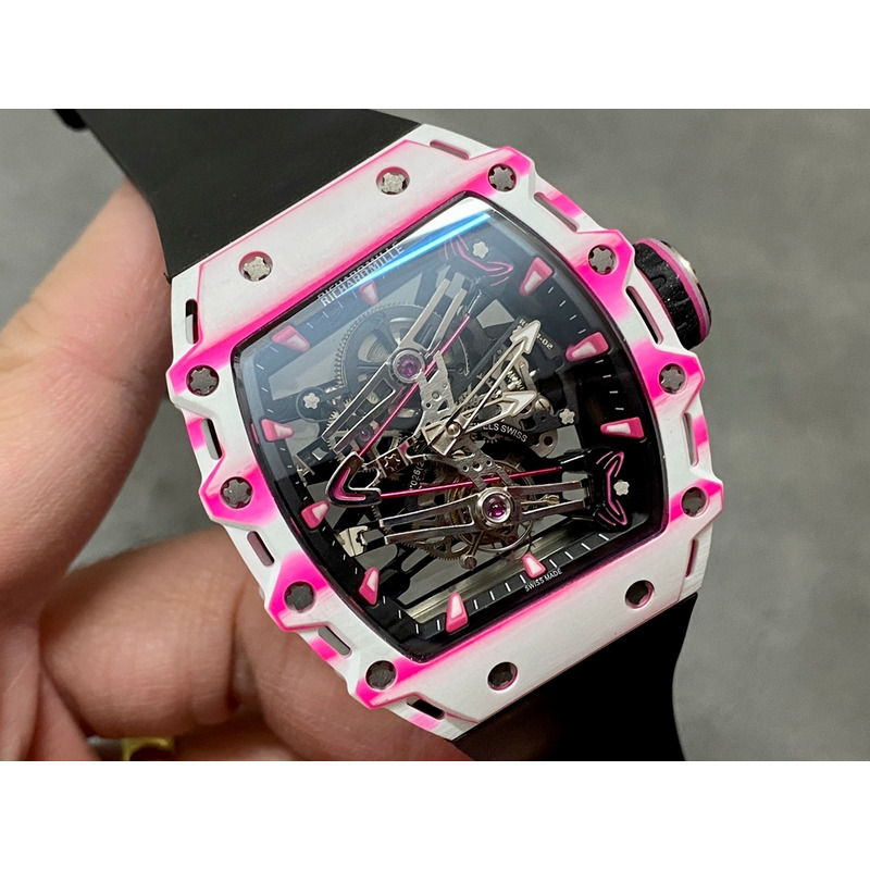 Richard Mille RM38-02 White Carbon Fiber Bubba Watson Genuine Tourbillon Movement