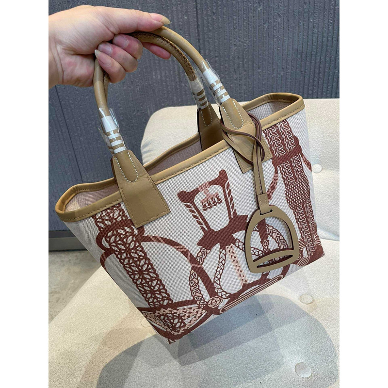 H**mes steeple 25 bag alezan beige