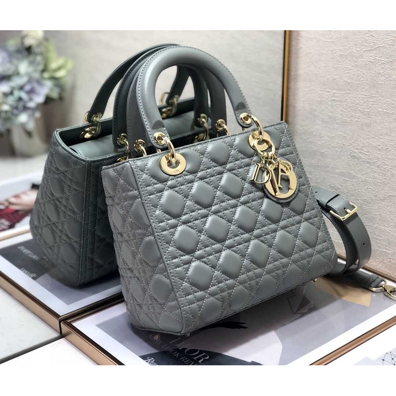 D*or lady D*or grey bag med