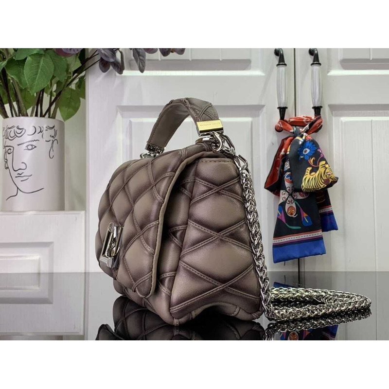 l**is V*t*n bags handbags grey sheepskin lv twist