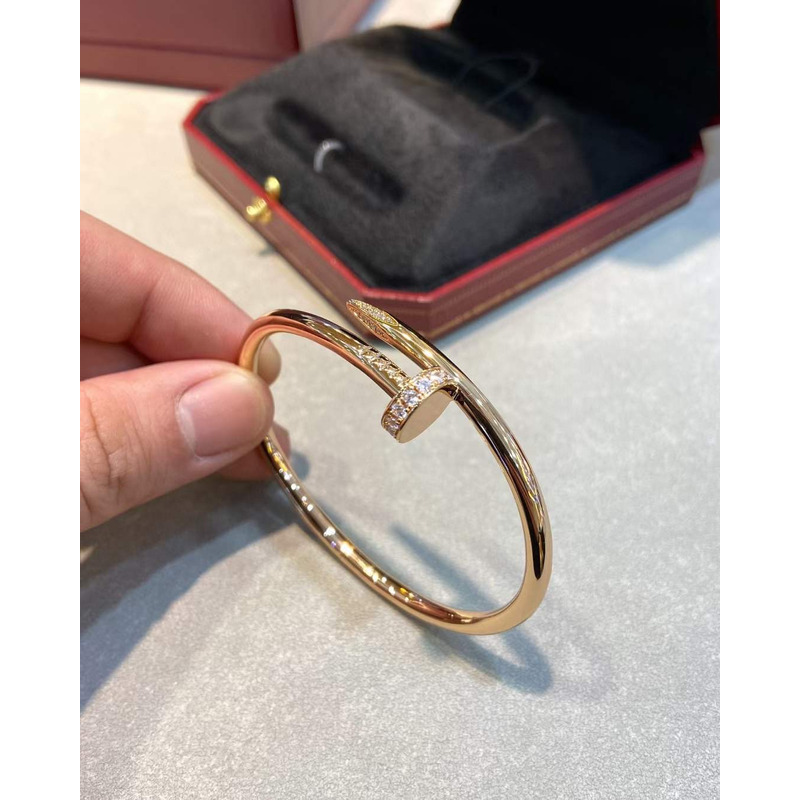 cartier juste un clou bracelet with Di*m*nds gold