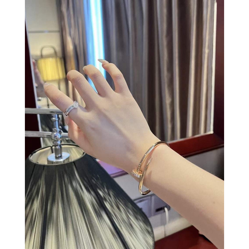 cartier juste un clou bracelet with Di*m*nds gold