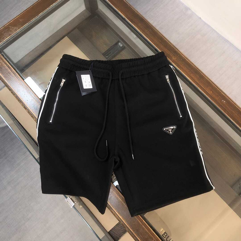 Pra*a logo short cotton black
