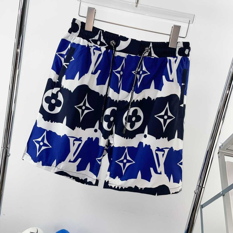 l**is V*t*n monogram shorts multicolor