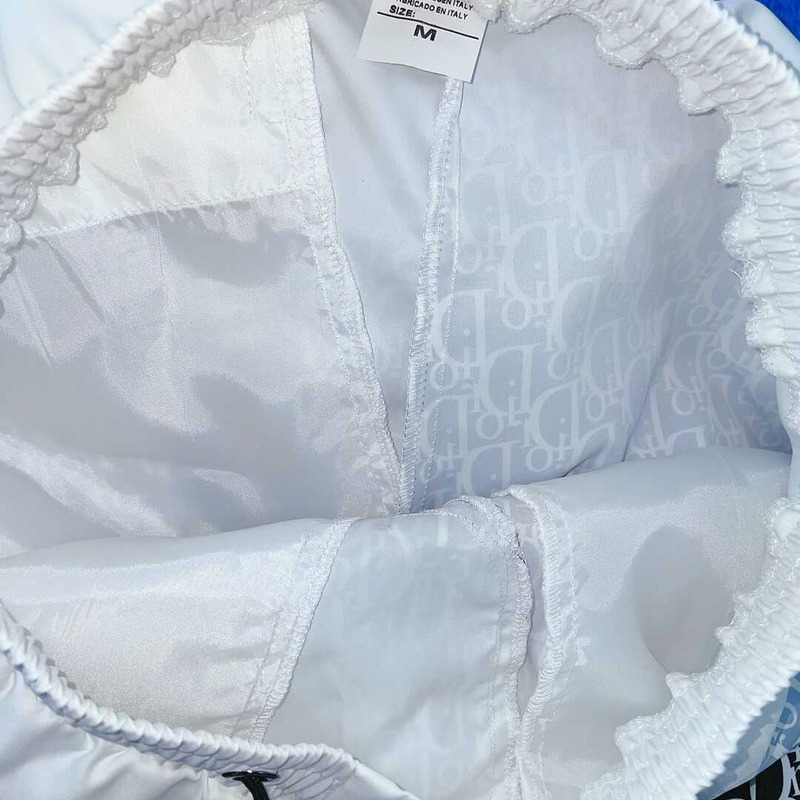 D*or logo printed oblique short in muticolor