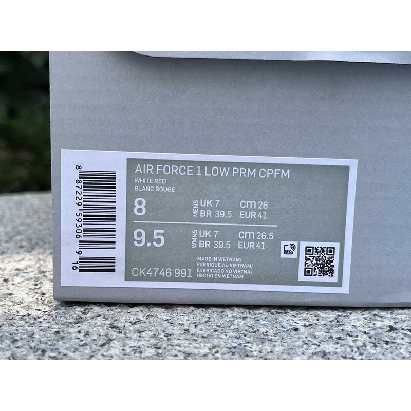 Nike Air Force 1 Low \"FLEA\" in White