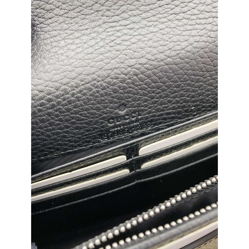 G*u*i gg marmont chain wallet black