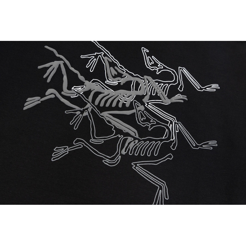 Arcteryx Print Logo T Shirt Black