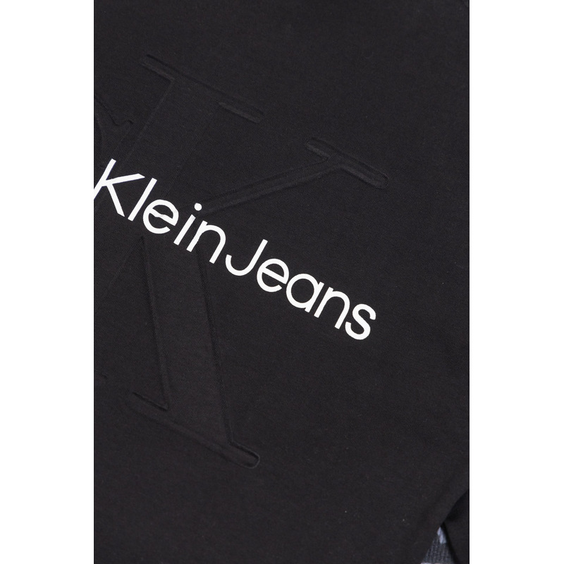 Calvin Klein Relaxed Fit Archive Logo Crewneck T-Shirt Black